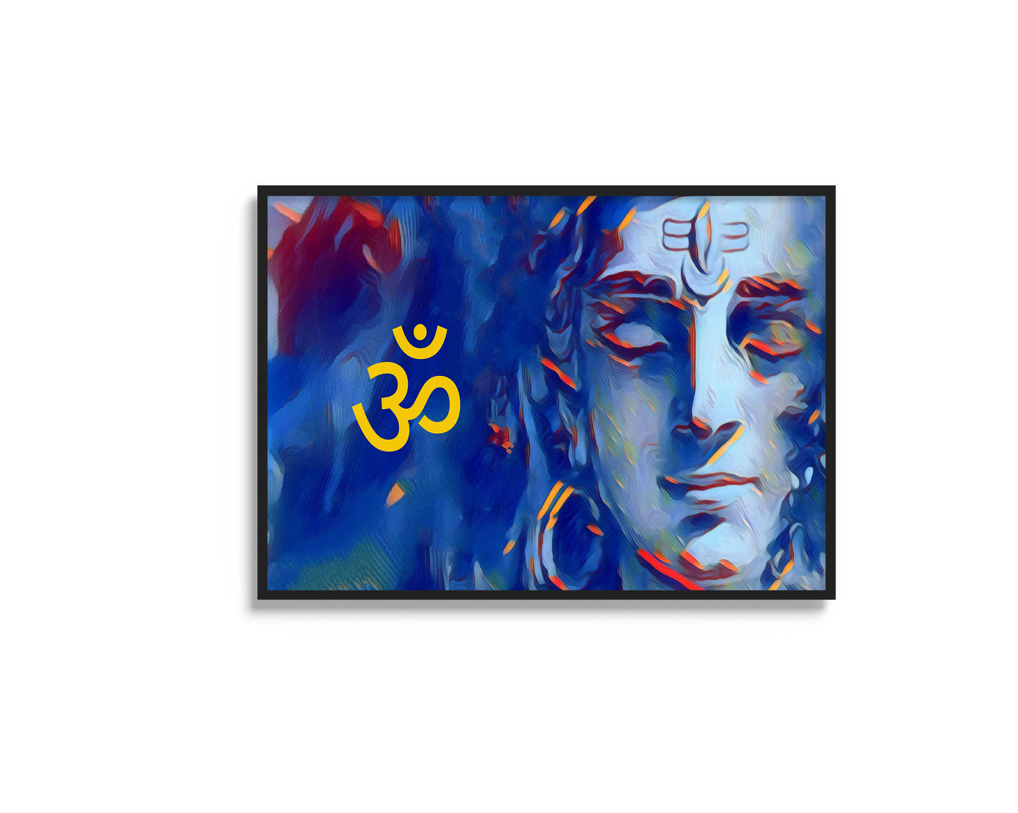 Lord Shiva in Meditation Art