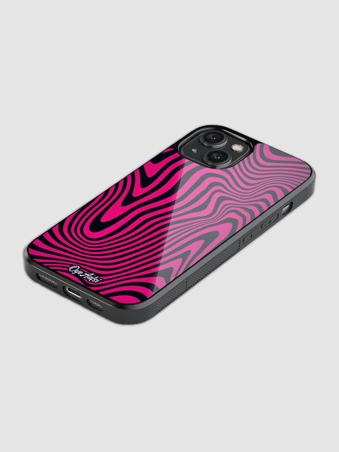 Trippy Glass Phone Case