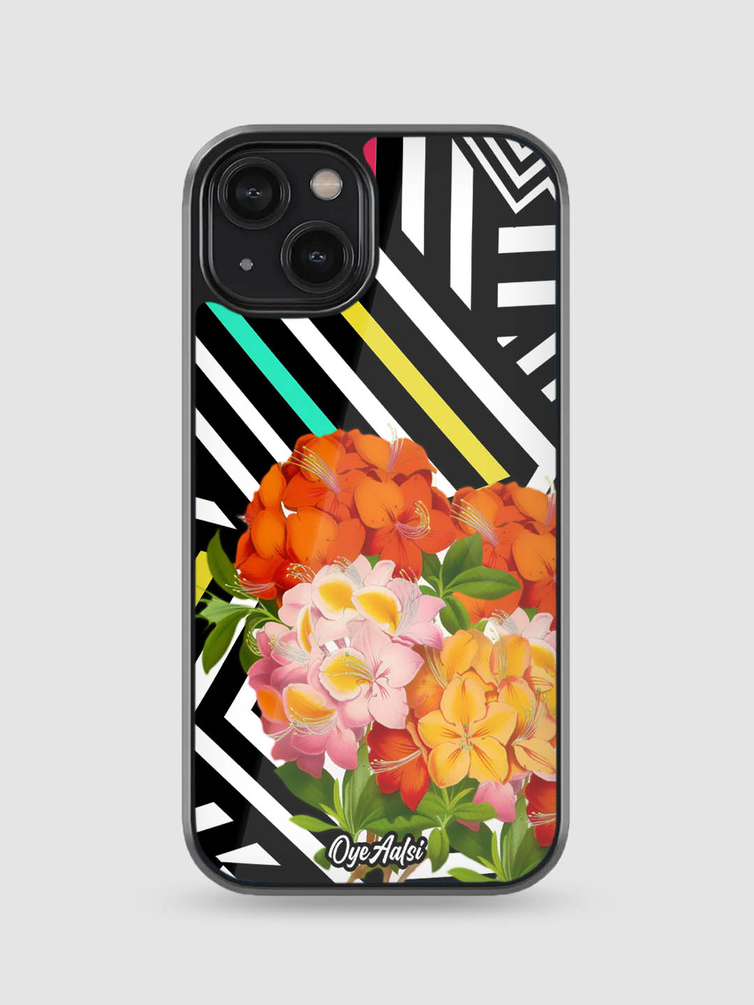 Rich Floral Glass Phone Case