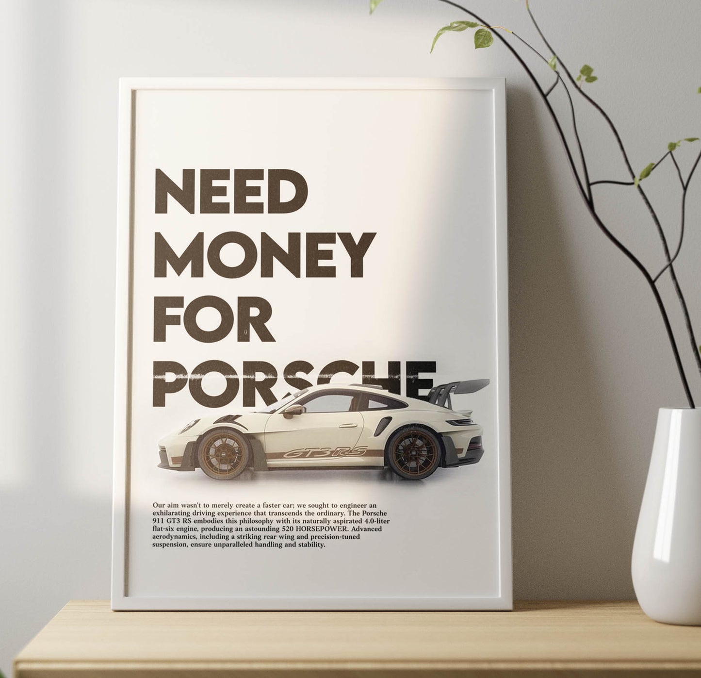 Need Money Poster Frame