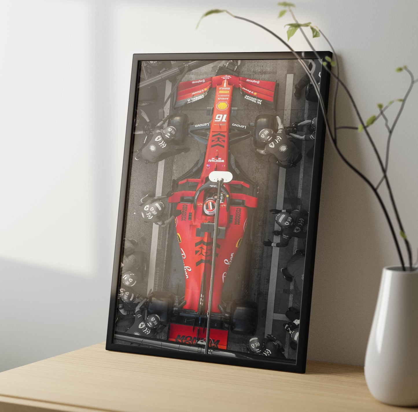 Pit Stop Poster Frame