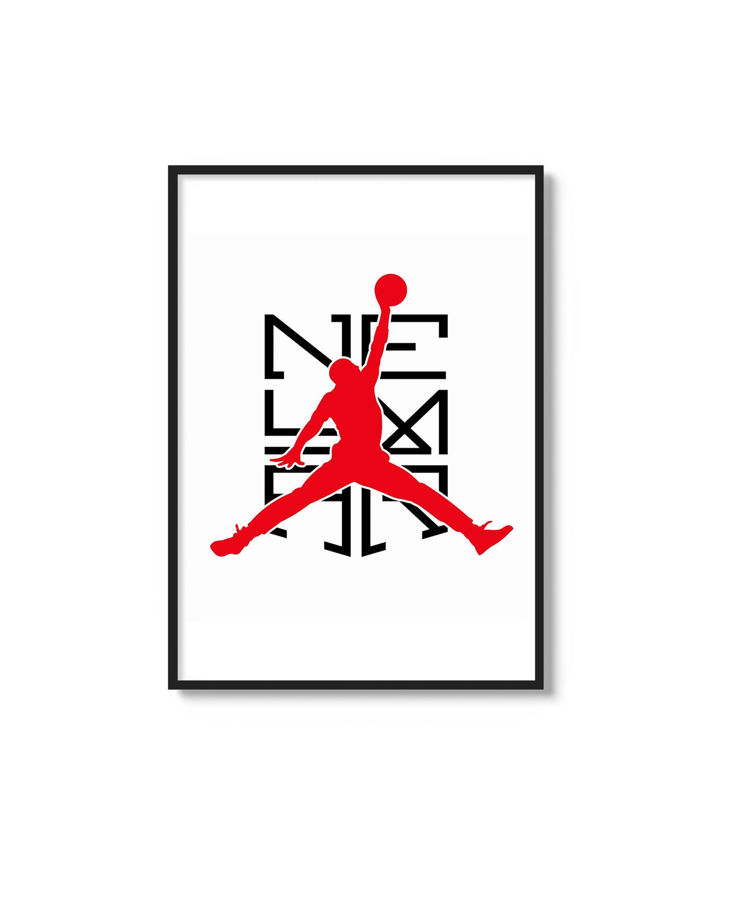 Neymar and Jordan Logo