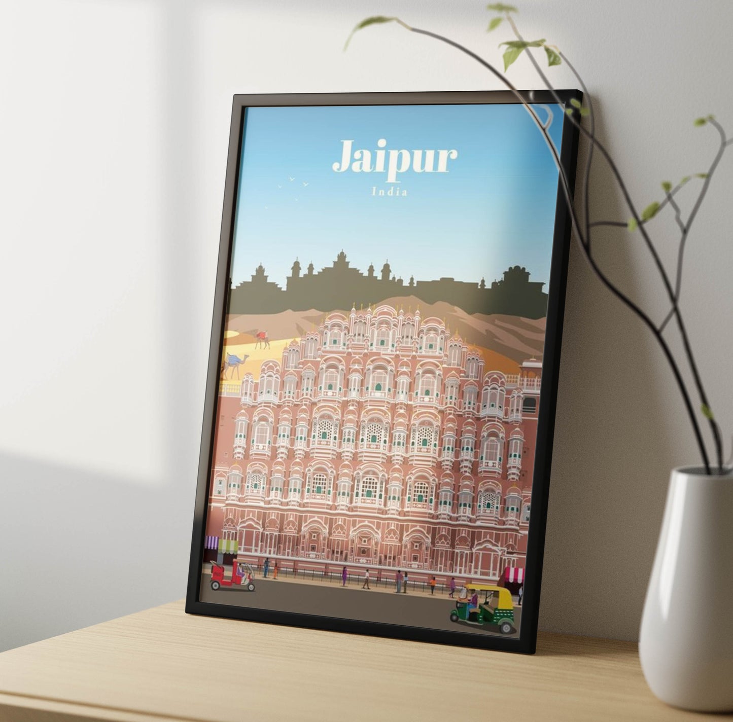 Jaipur Poster Frame
