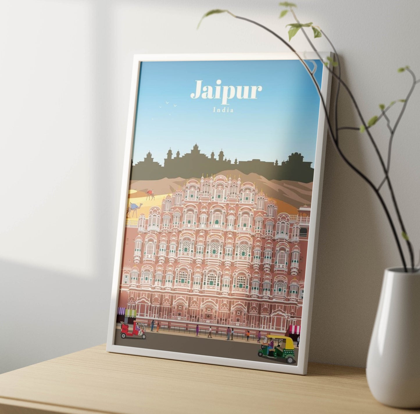 Jaipur Poster Frame