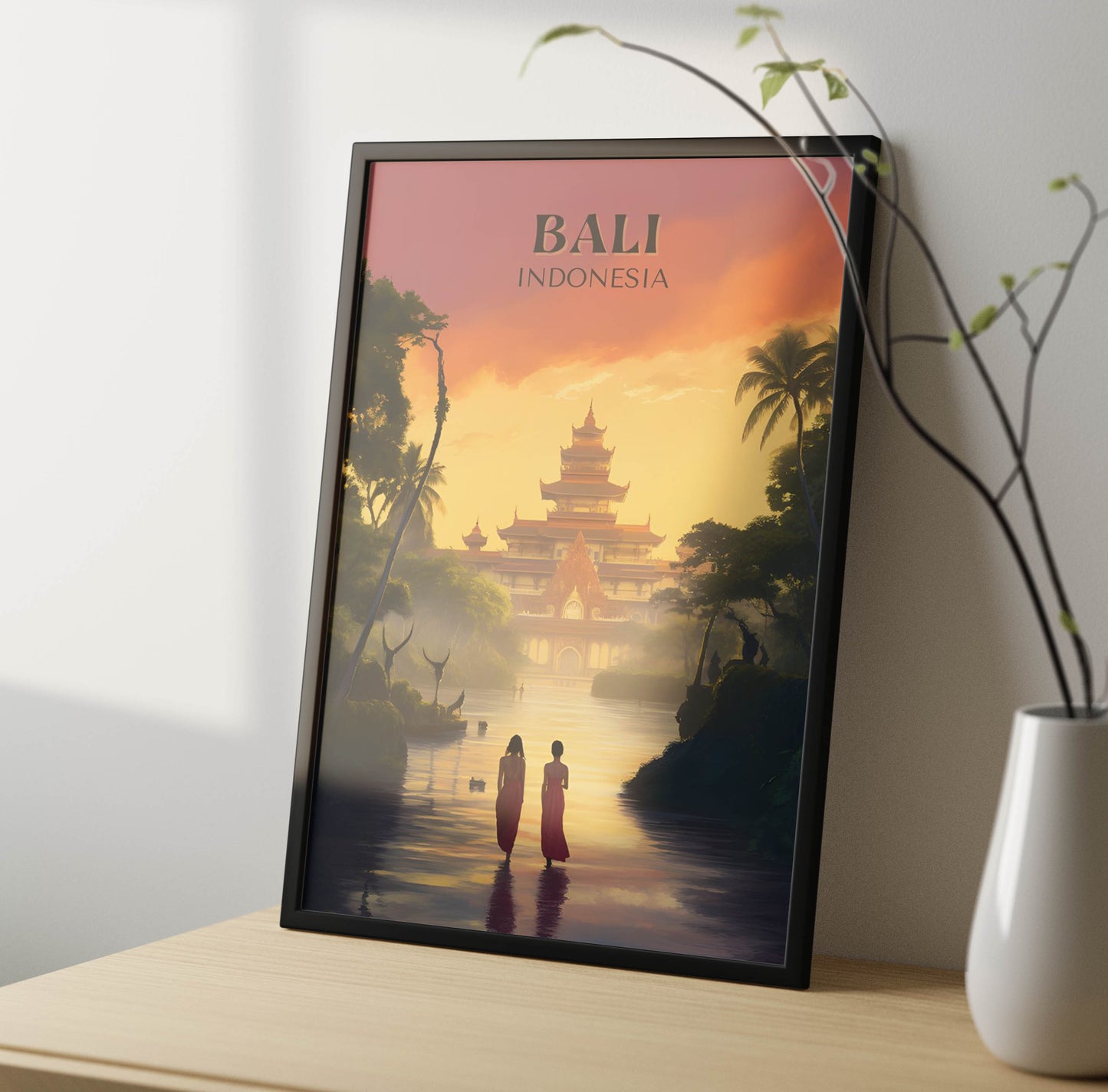 Bali Poster Frame