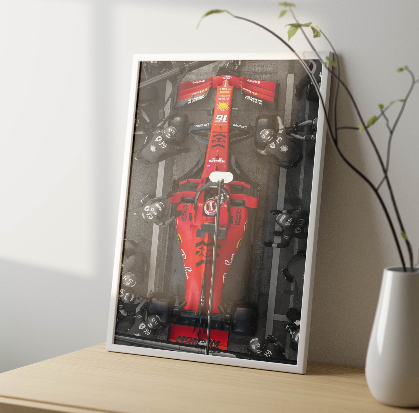 Pit Stop Poster Frame