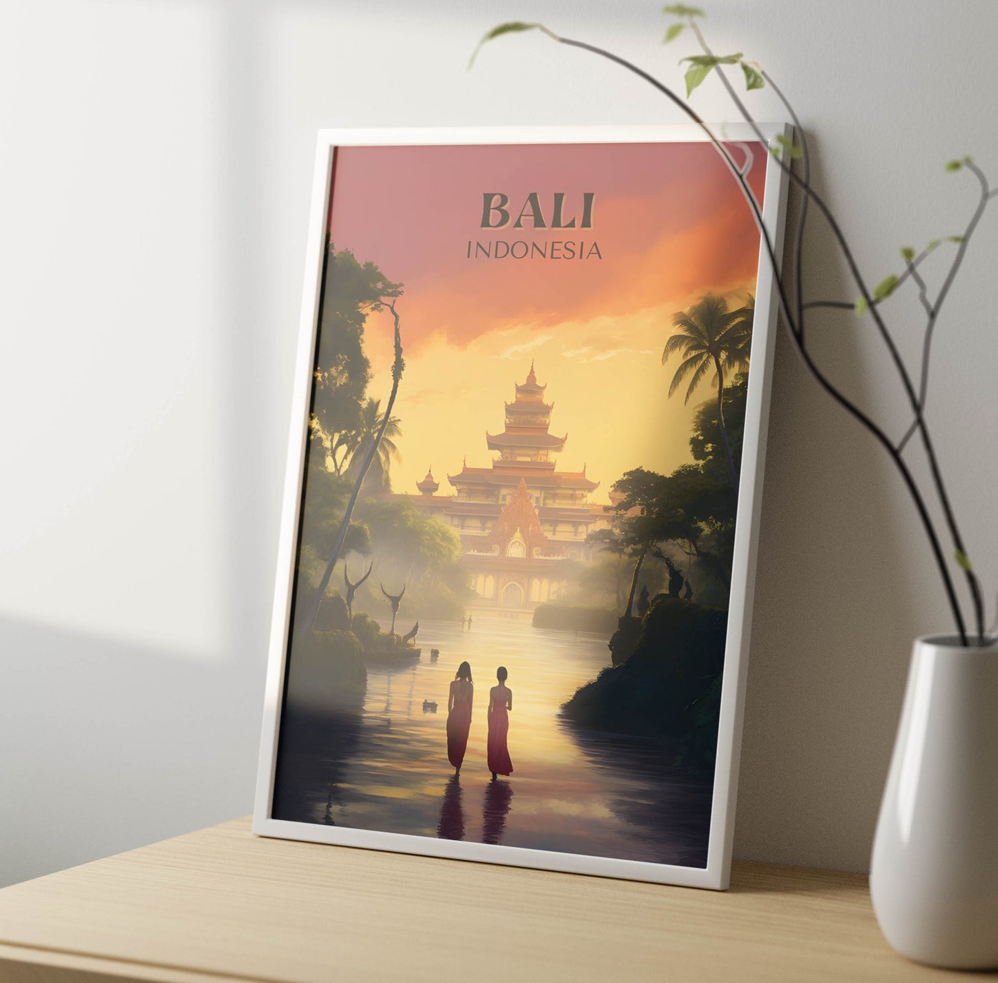 Bali Poster Frame