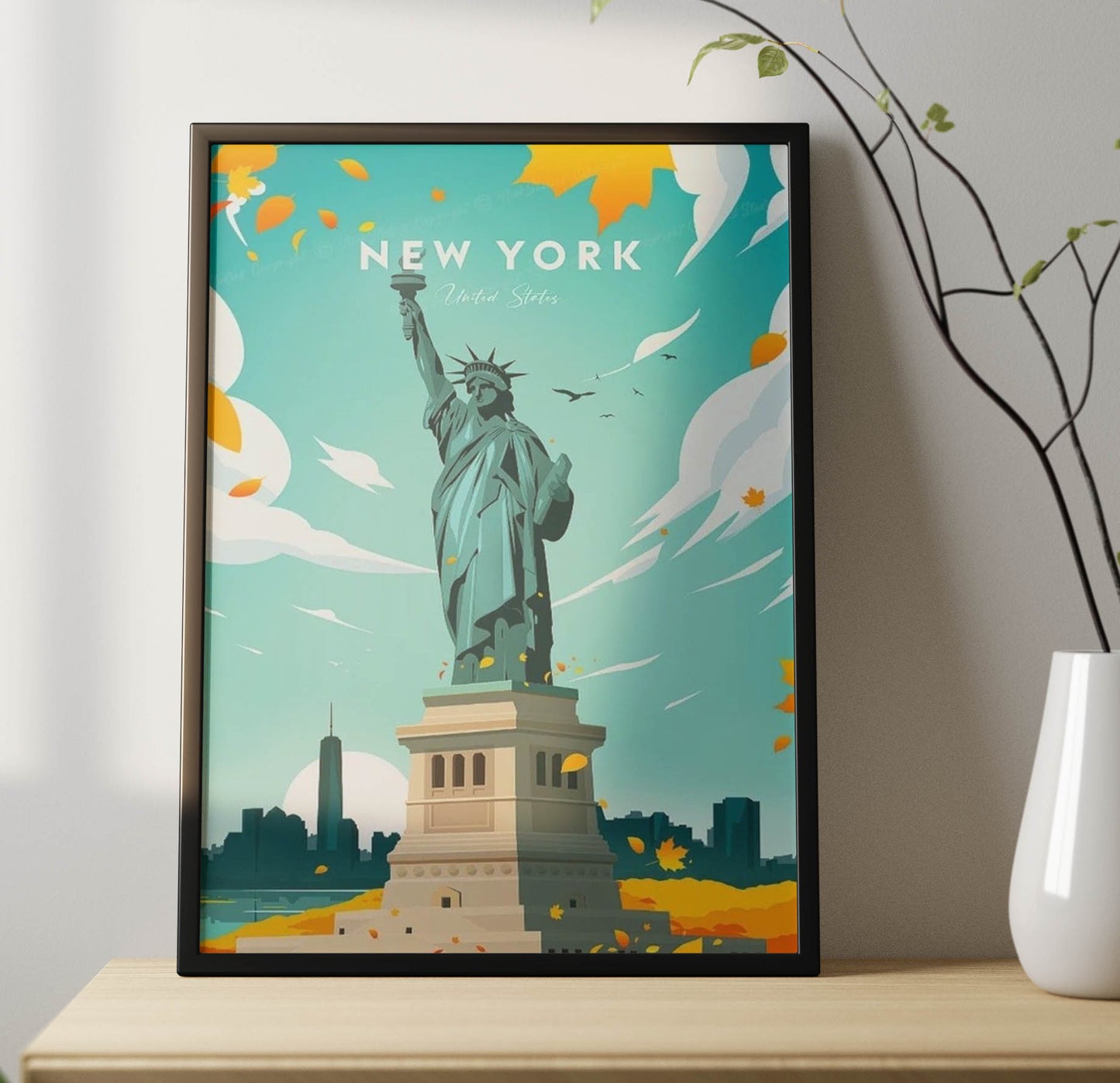 New York Poster Frame