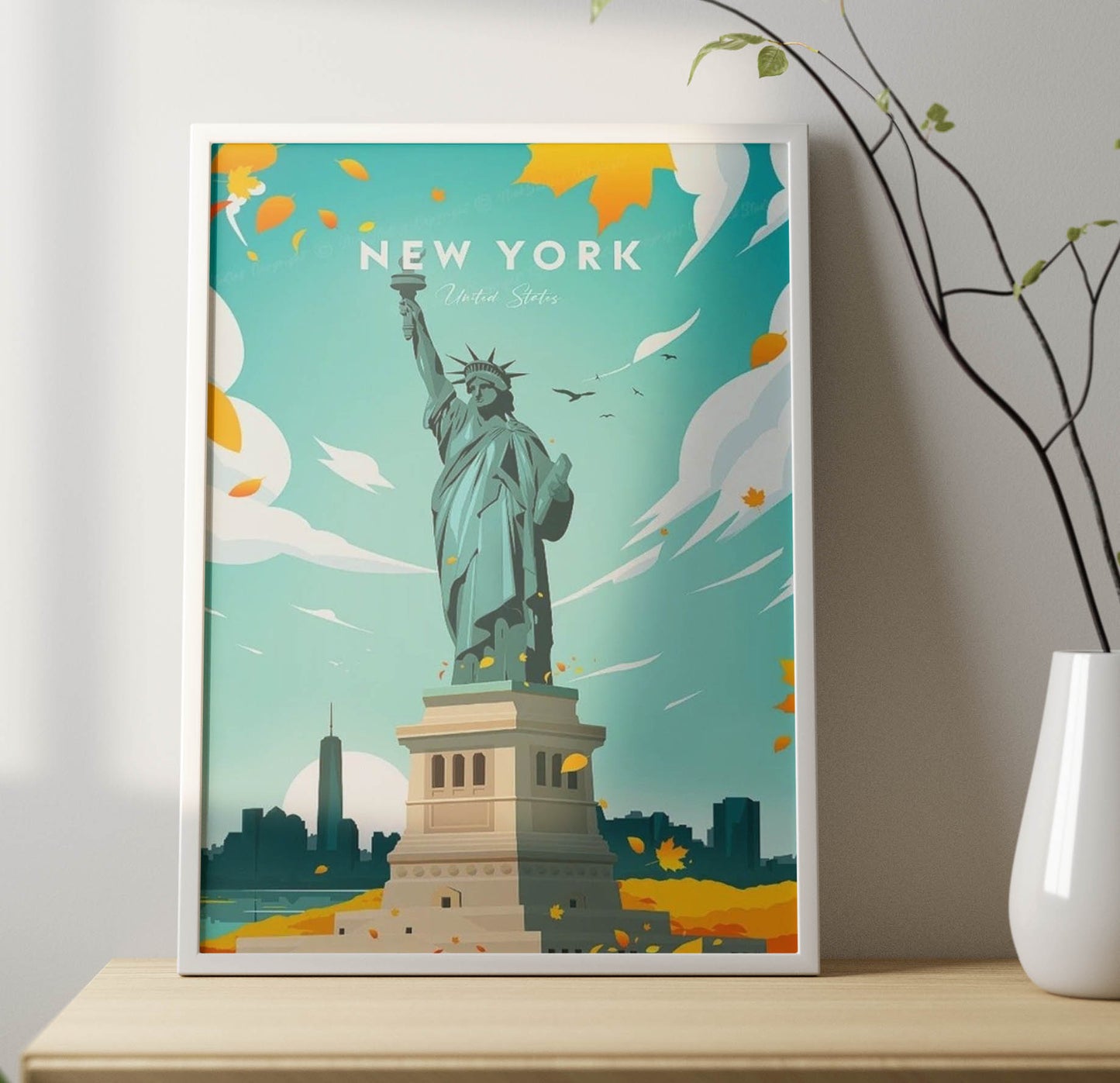 New York Poster Frame