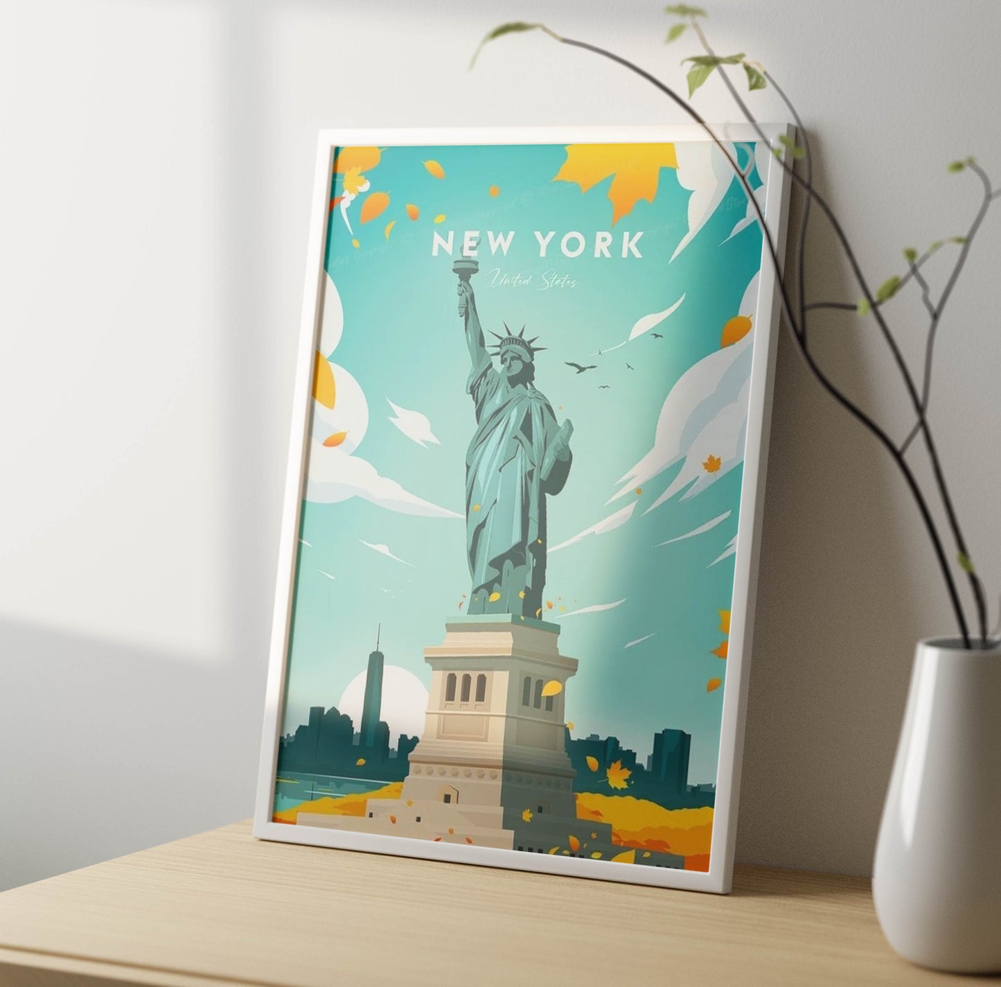 New York Poster Frame