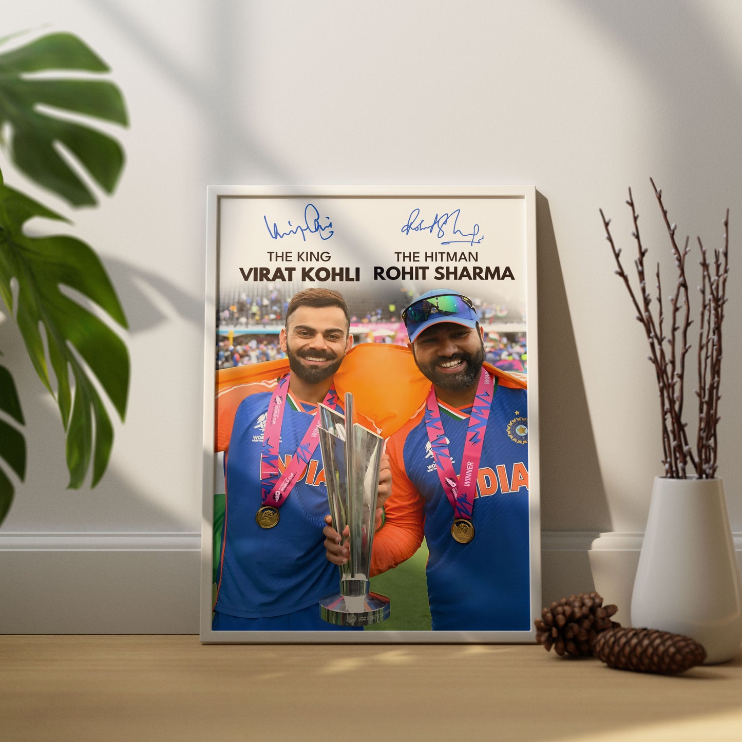 Rohit Sharma and Virat Kohli T20 World Cup Celebration