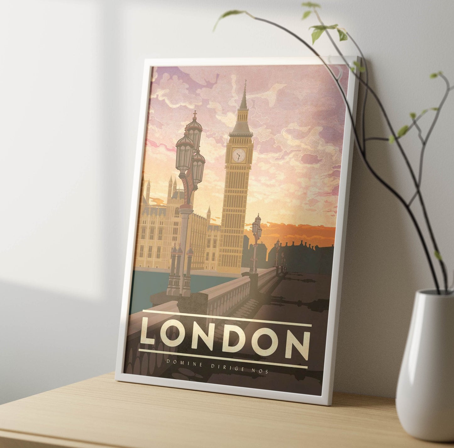 London Poster Frame