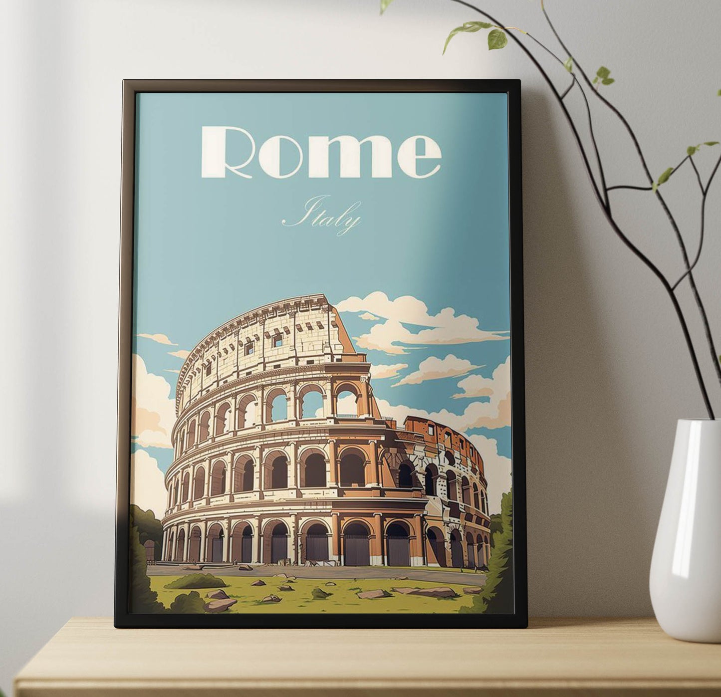 Rome Poster Frame