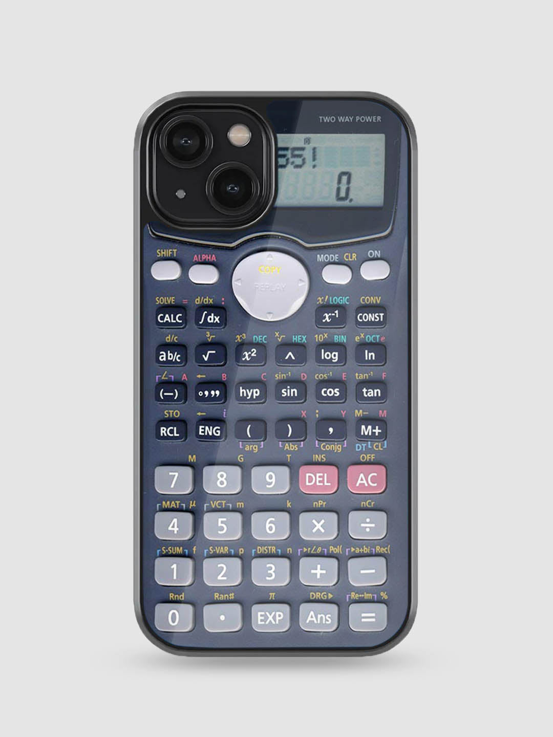 Scientific Calculator Glass Phone Case