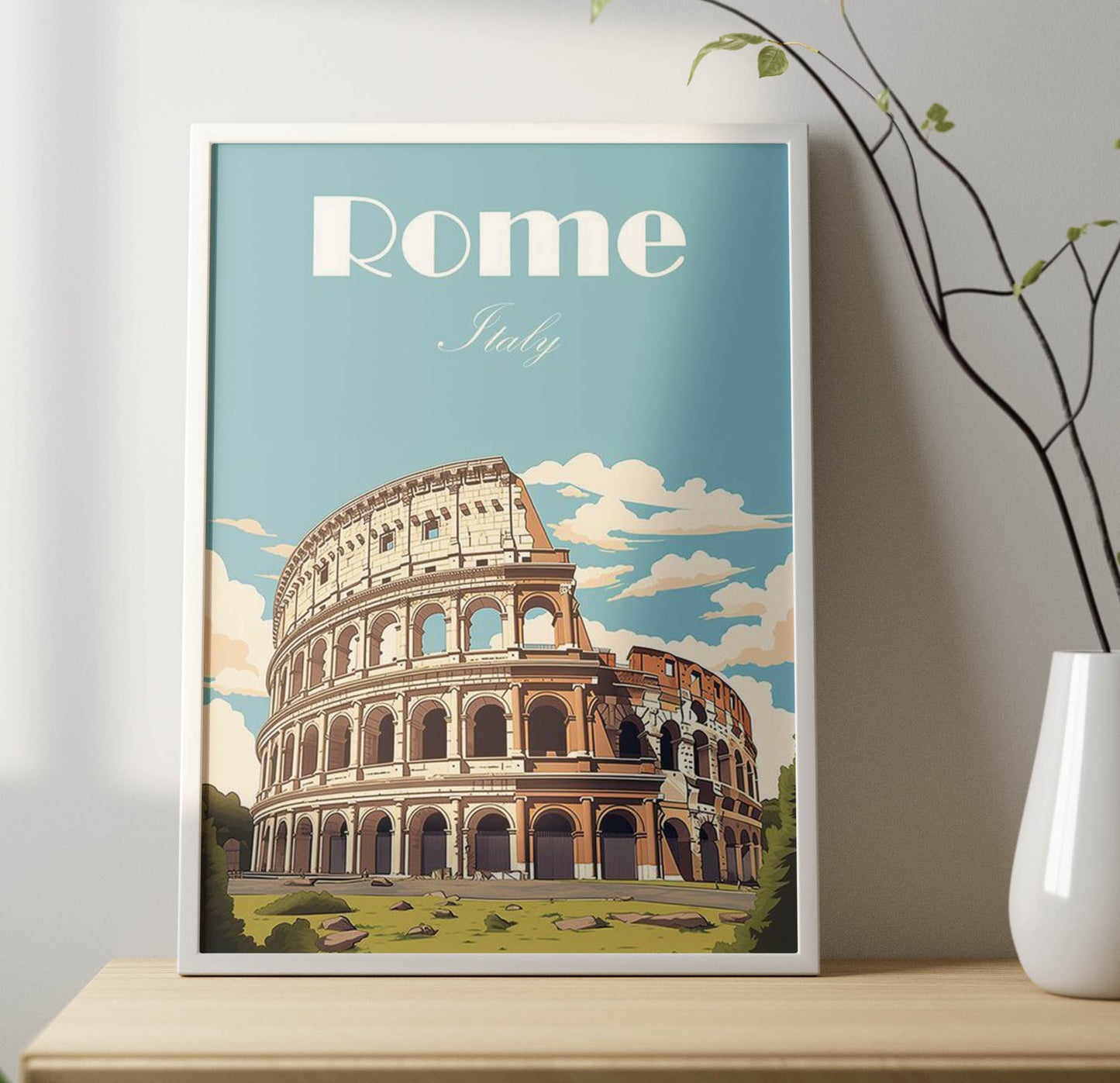 Rome Poster Frame