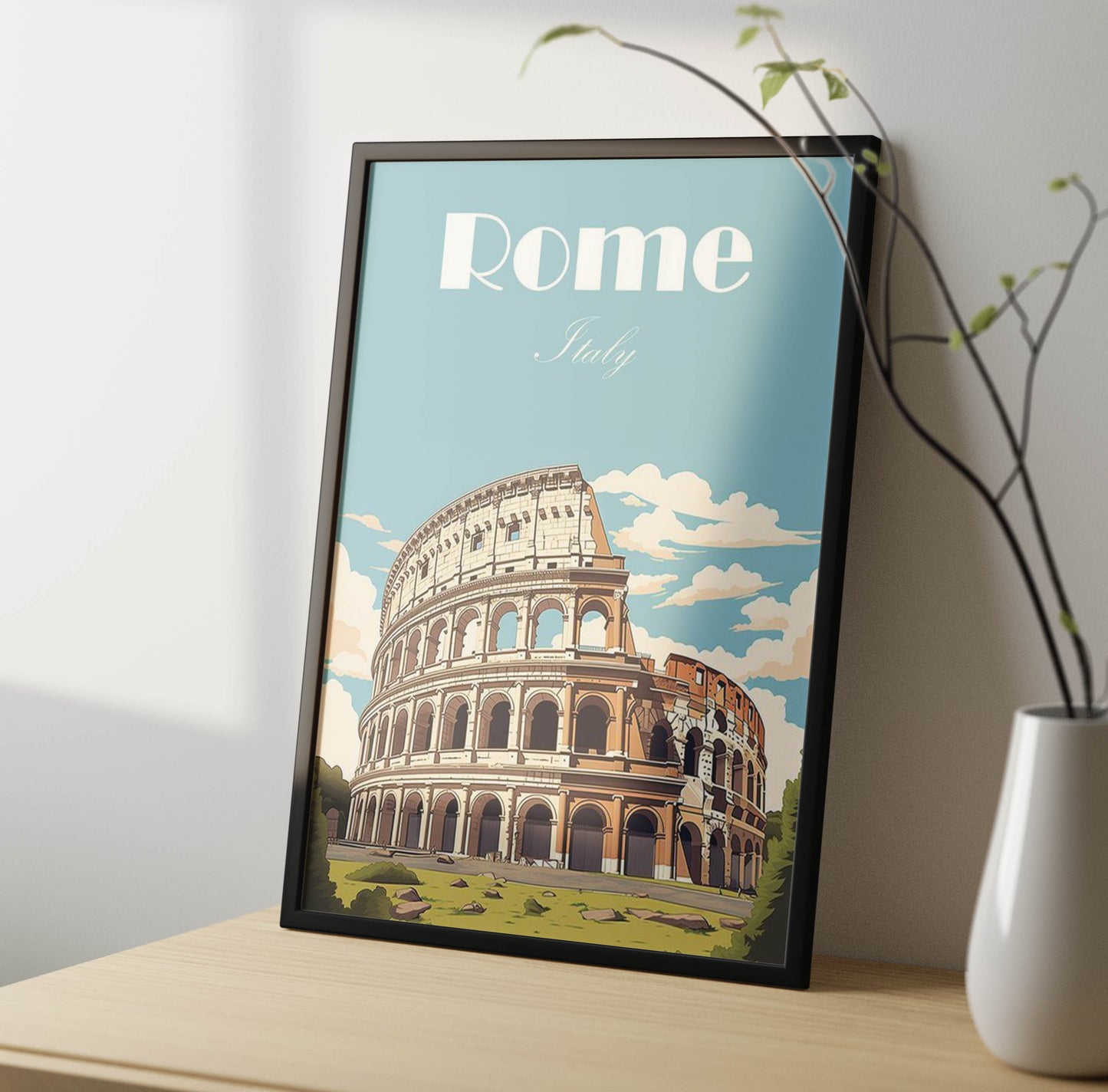 Rome Poster Frame