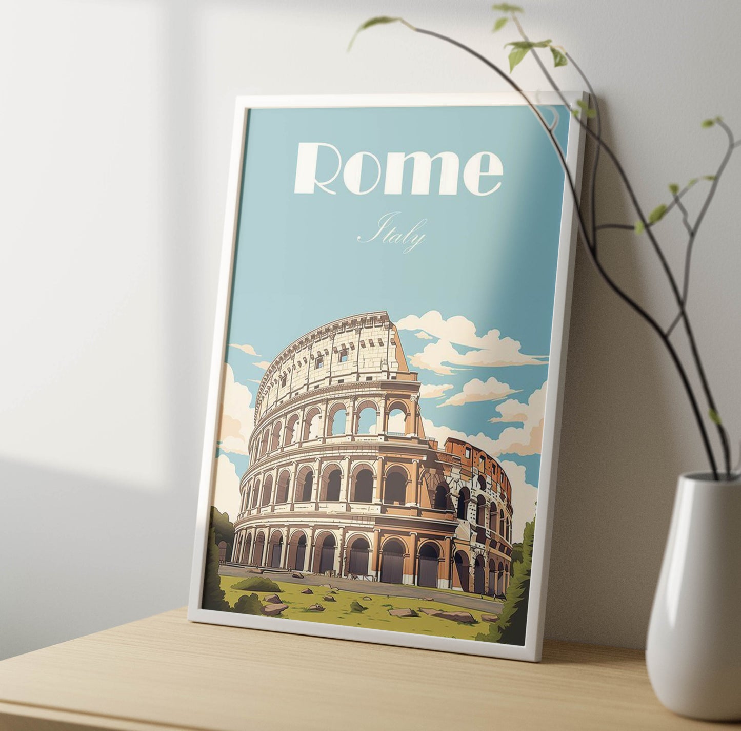 Rome Poster Frame