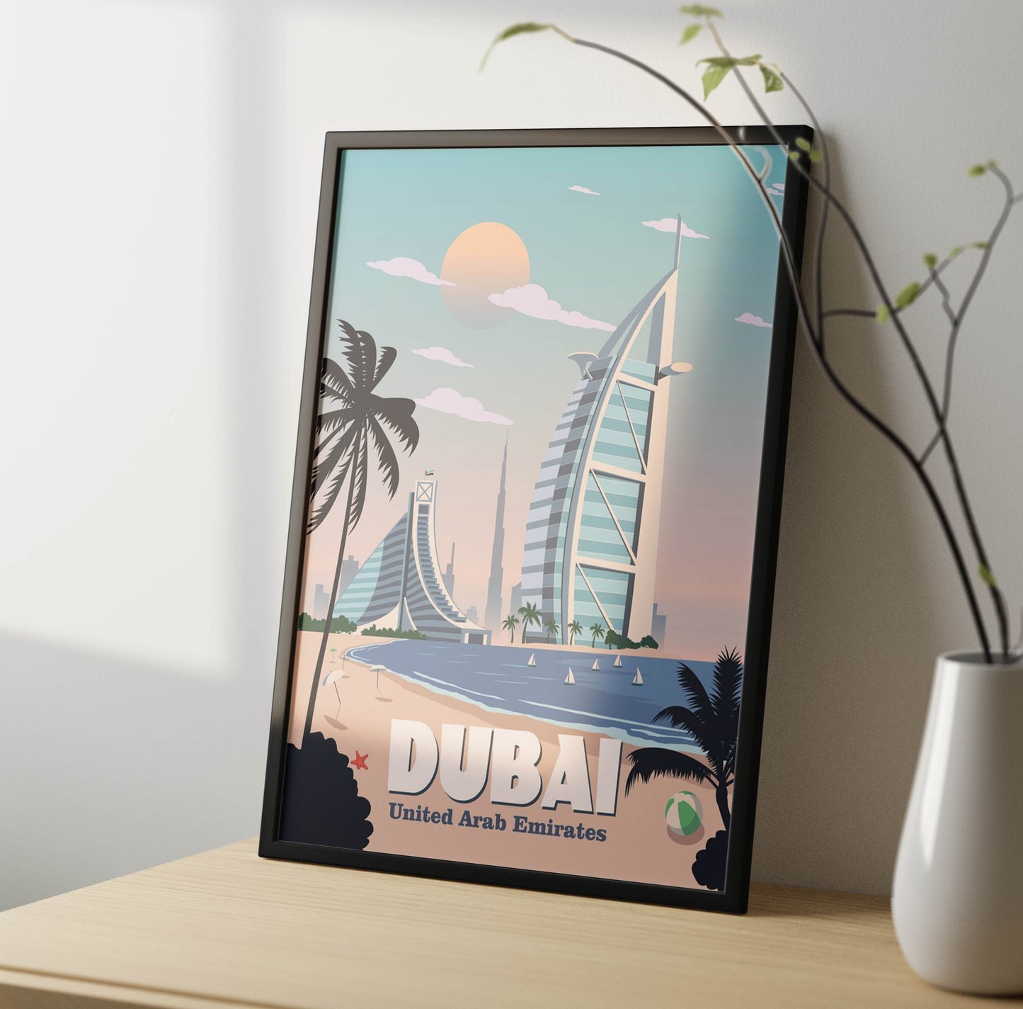 Dubai Poster Frame