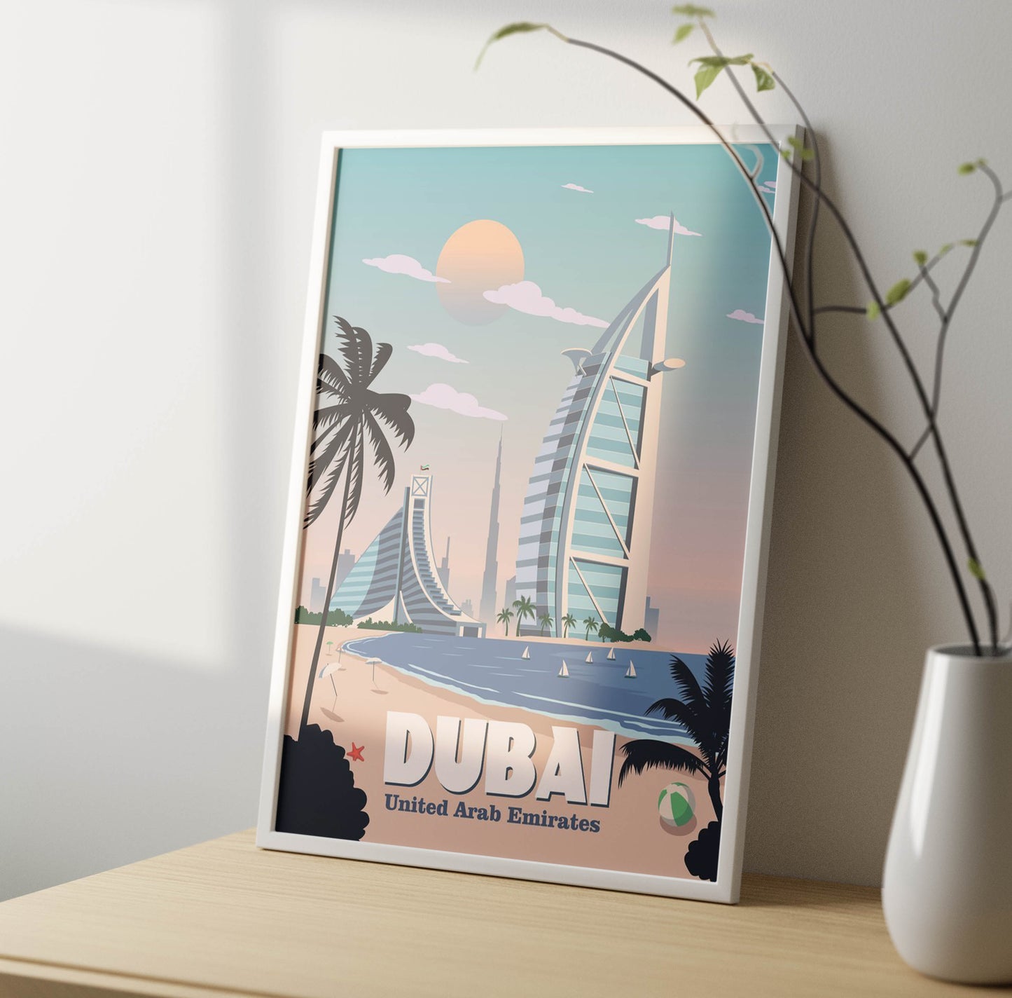 Dubai Poster Frame