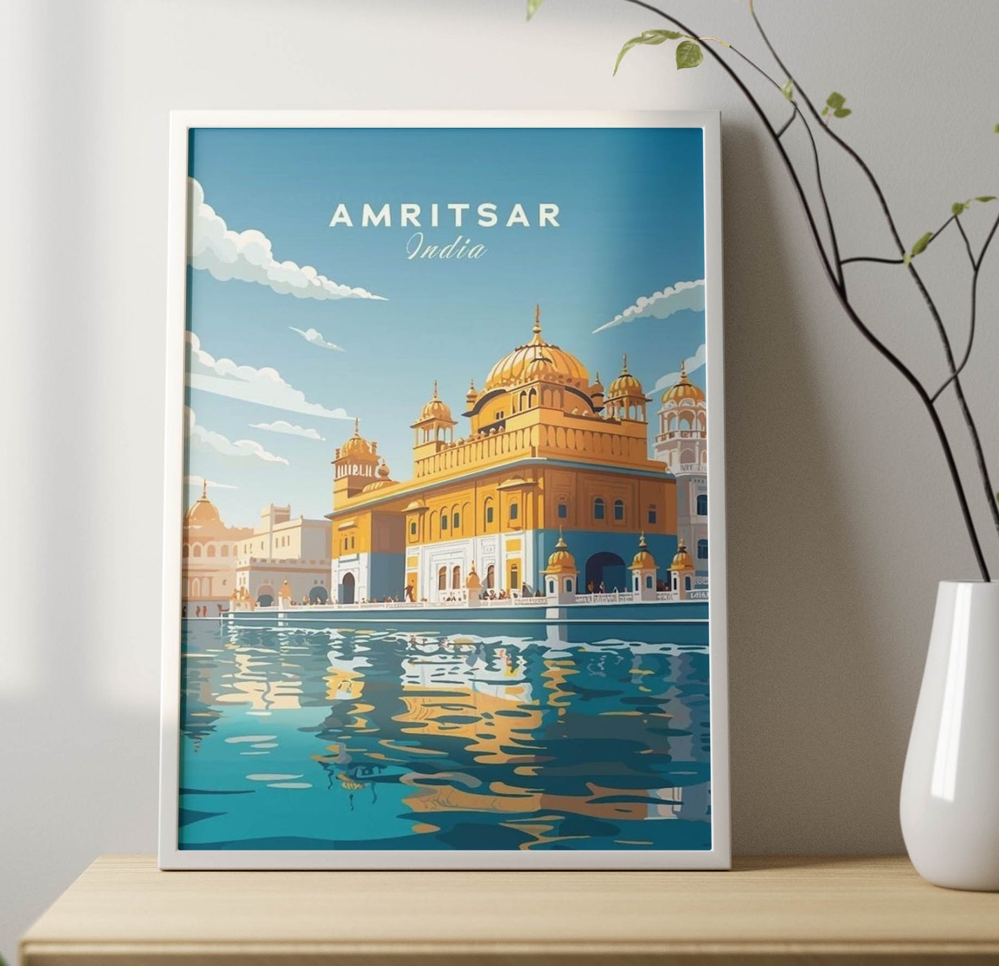 Amritsar Poster Frame