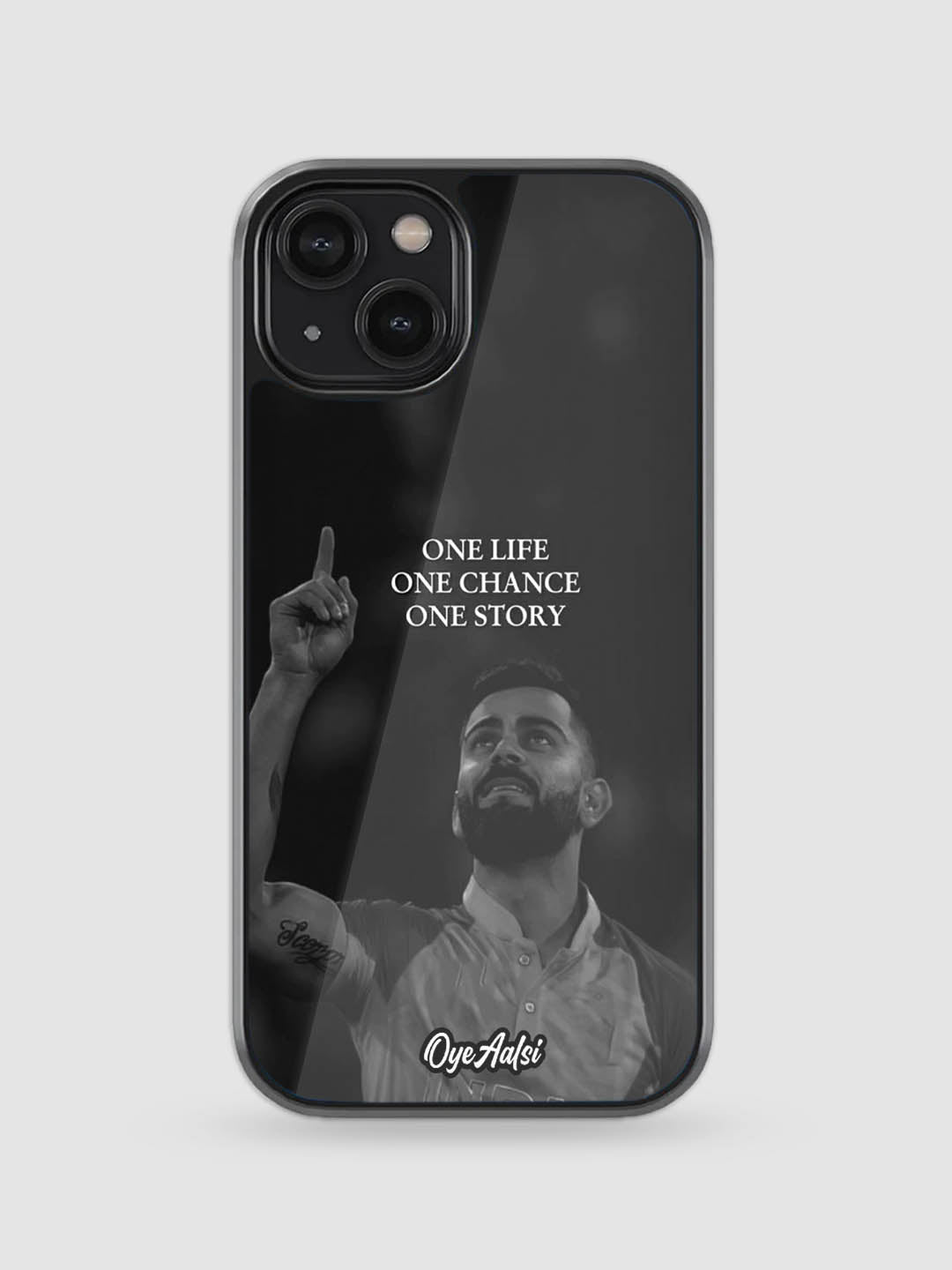 Virat Kohli One Life Phone Back Cover