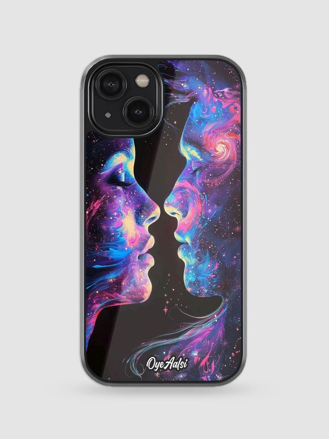 Twin Flame Glass Case