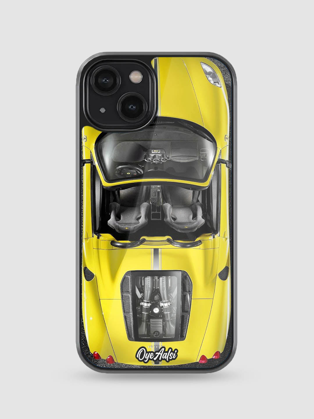 Sports Car Glass Phone Case