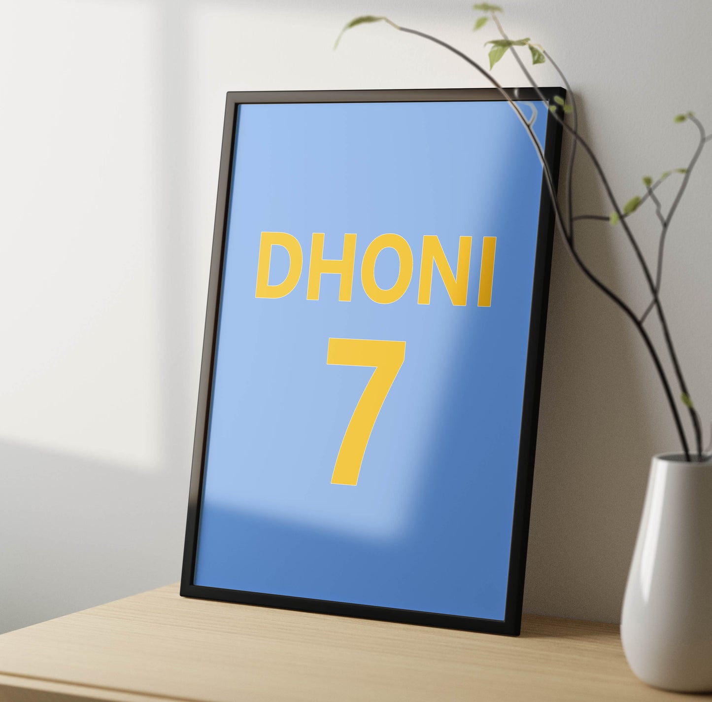MS Dhoni Retro Jersey