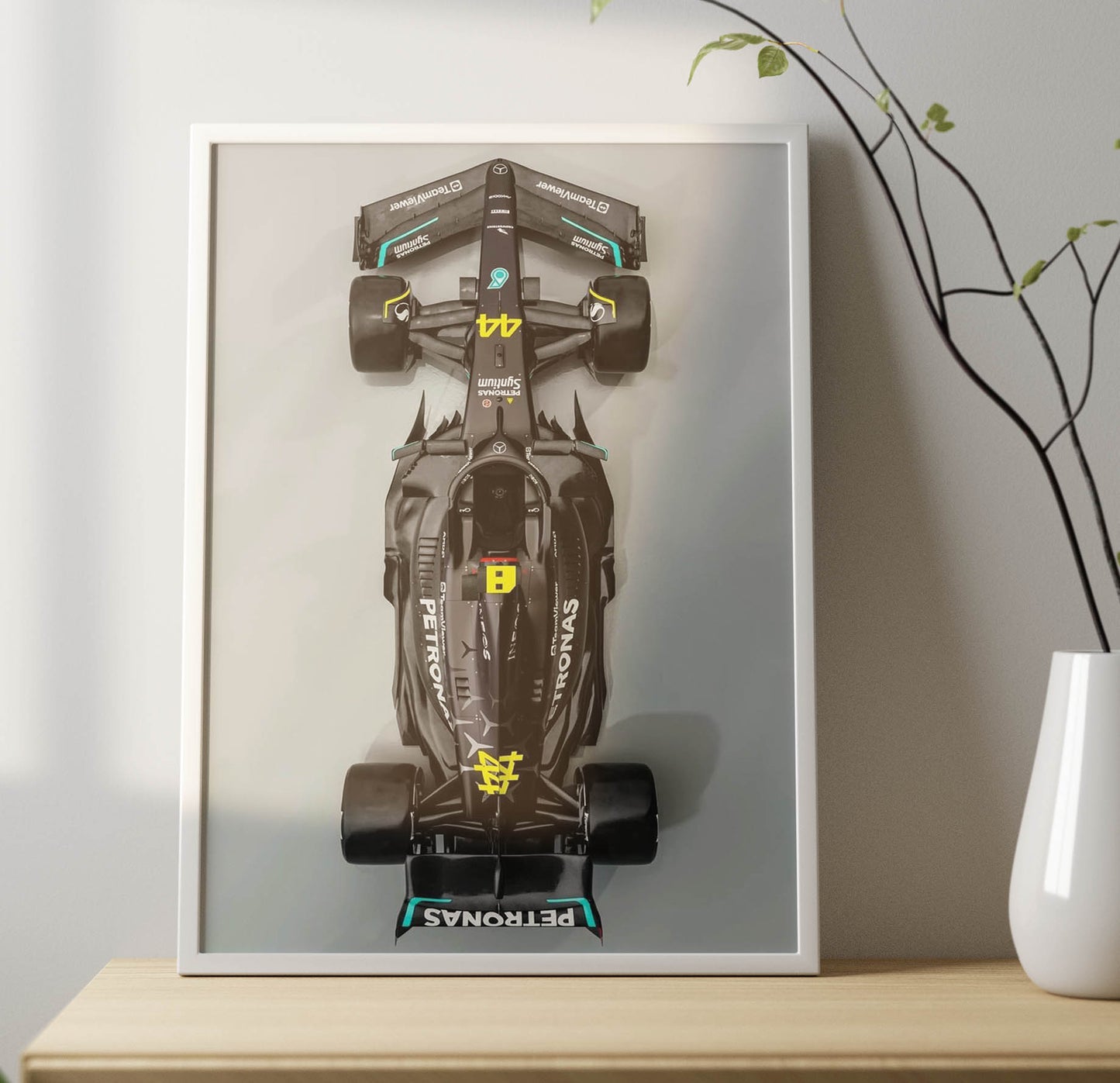 Formula 1 Car Poster Frame-2