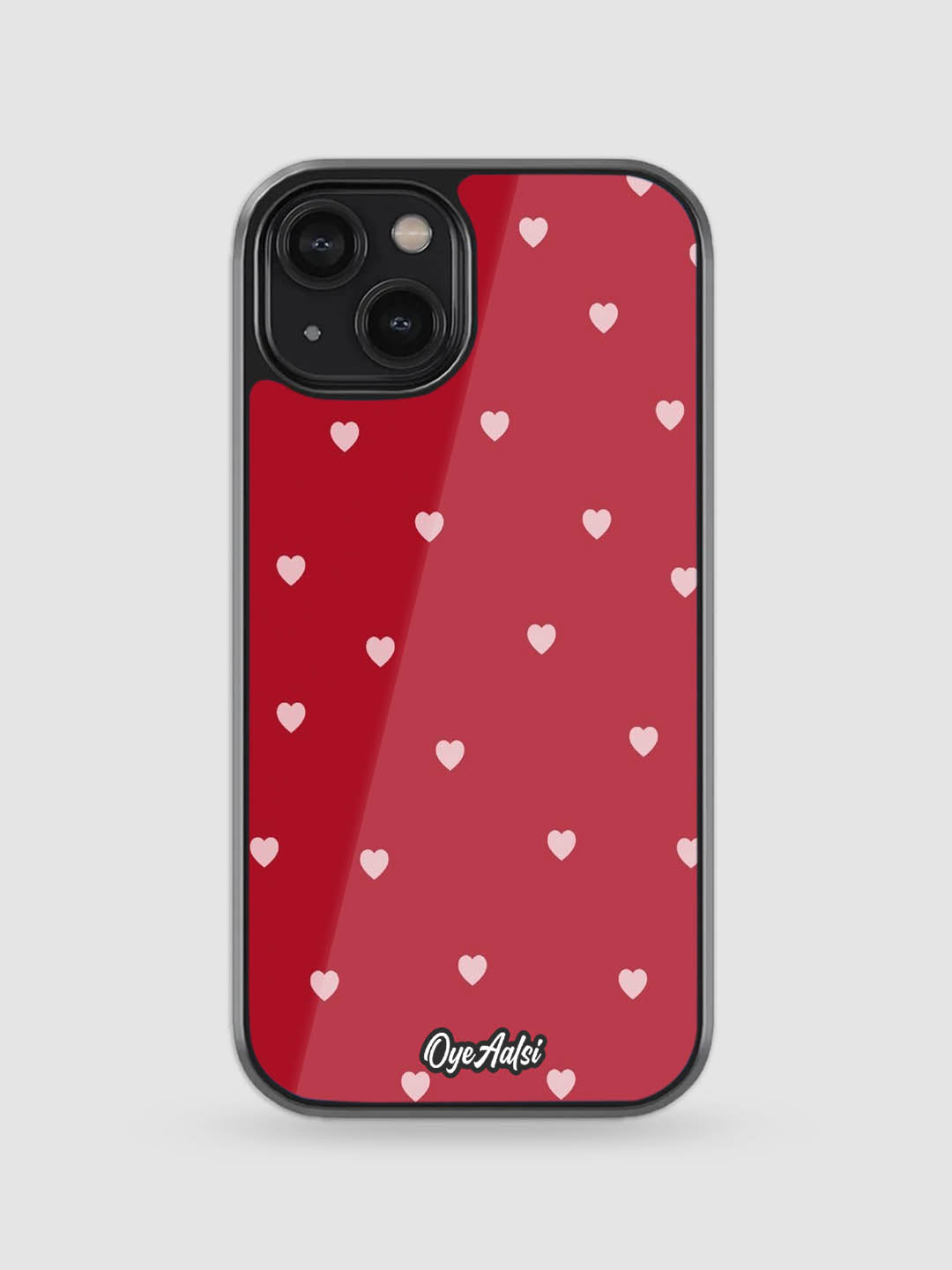 Hearts Glass Case
