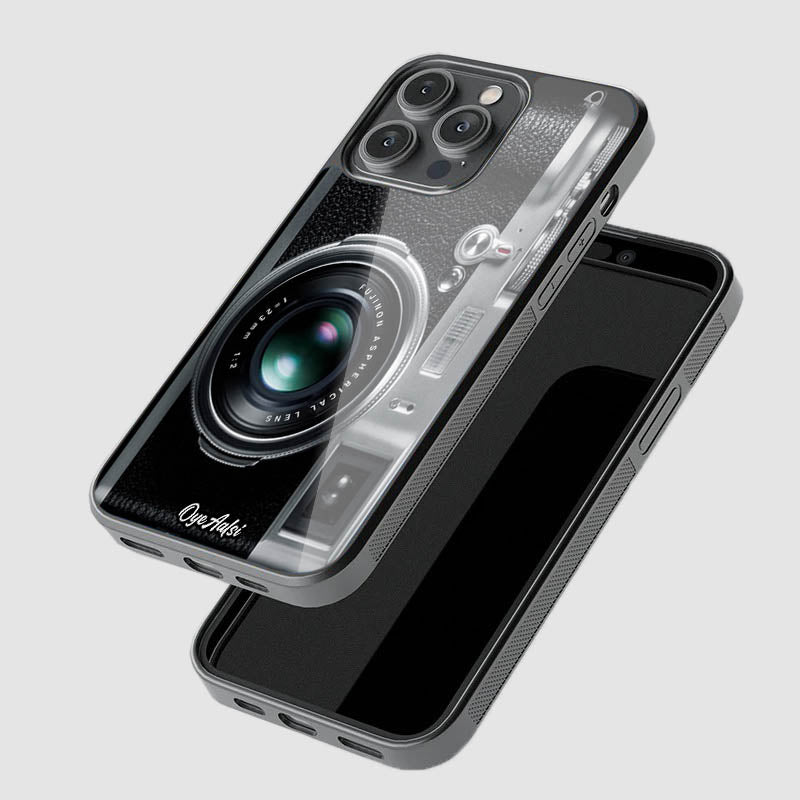 Vintage Camera Glass Phone Case
