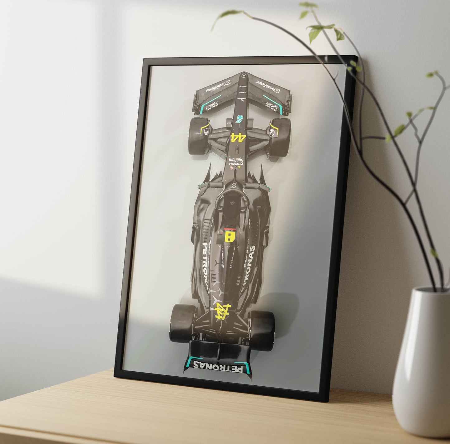 Formula 1 Car Poster Frame-2