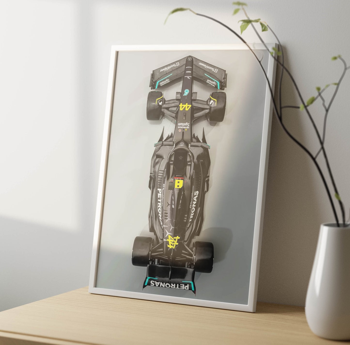 Formula 1 Car Poster Frame-2
