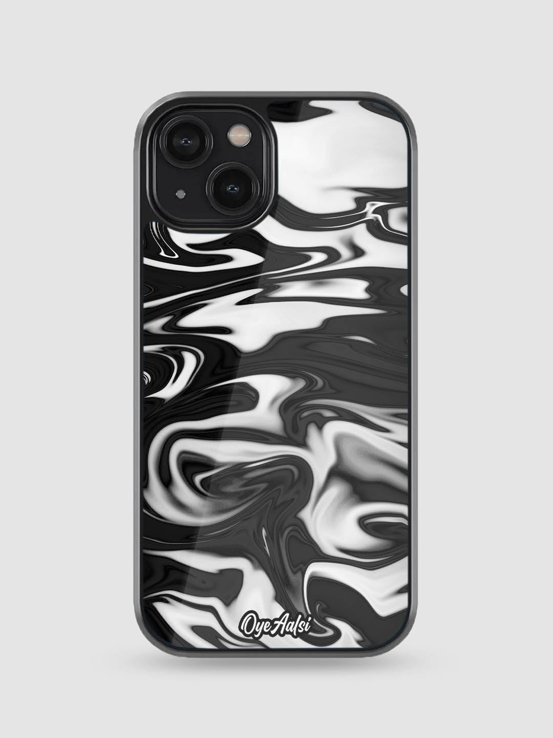 Liquid Metal Glass Case