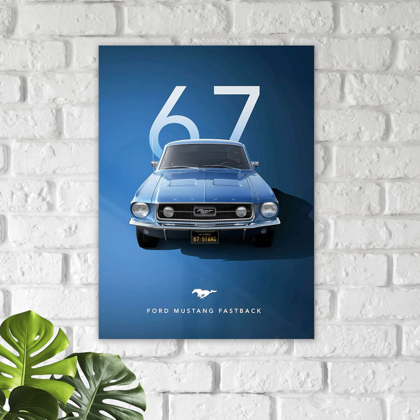 67 Car Poster