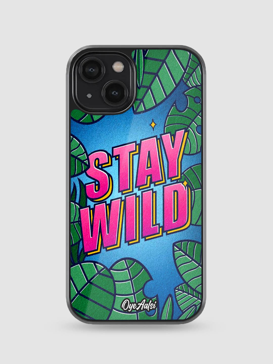 S.Wild Quote Glass Phone Case