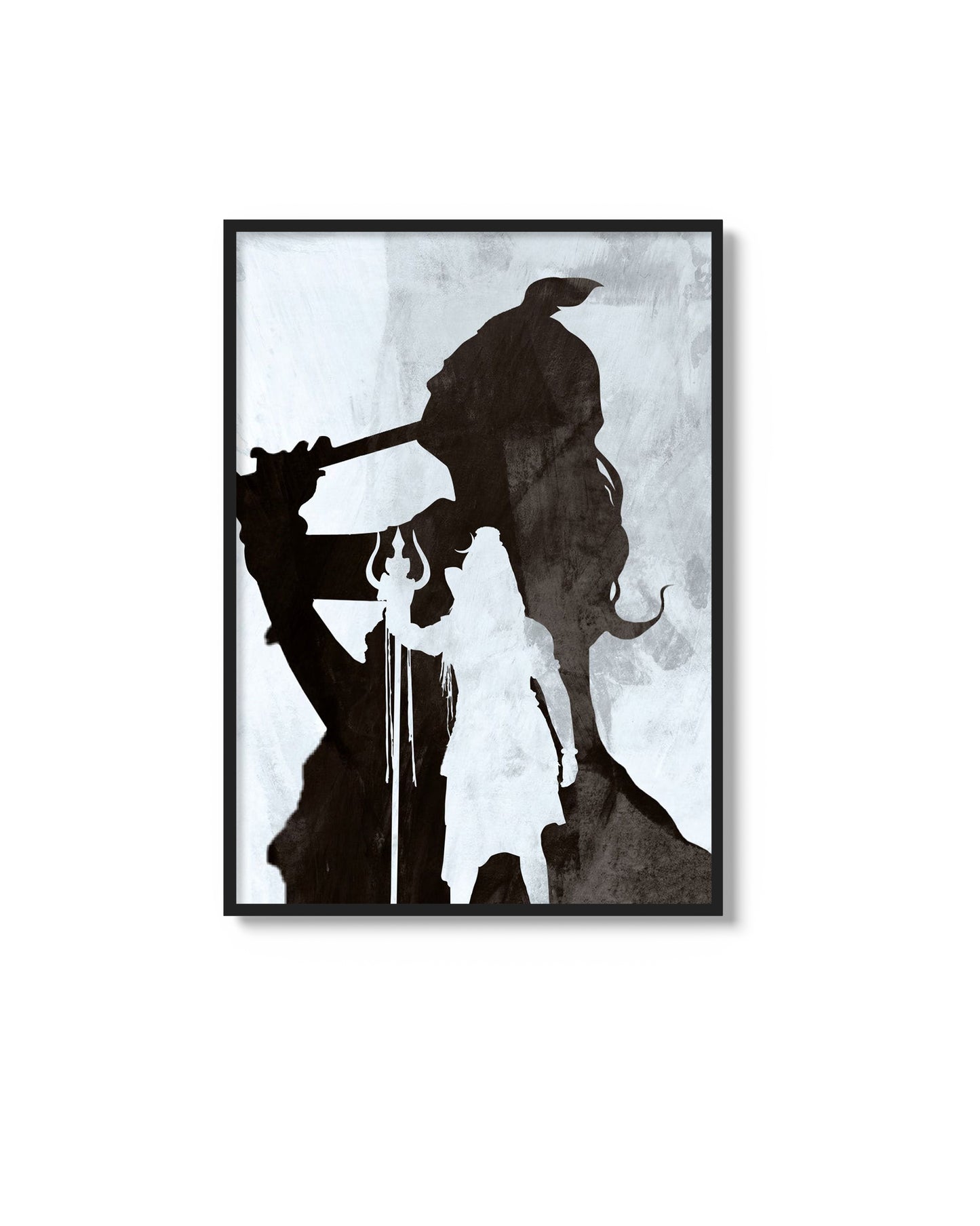 Lord Krishna & Lord Shiva Art