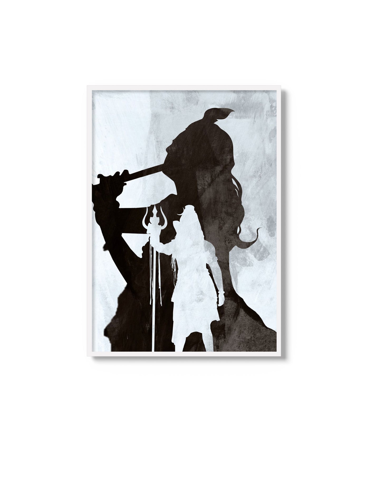Lord Krishna & Lord Shiva Art
