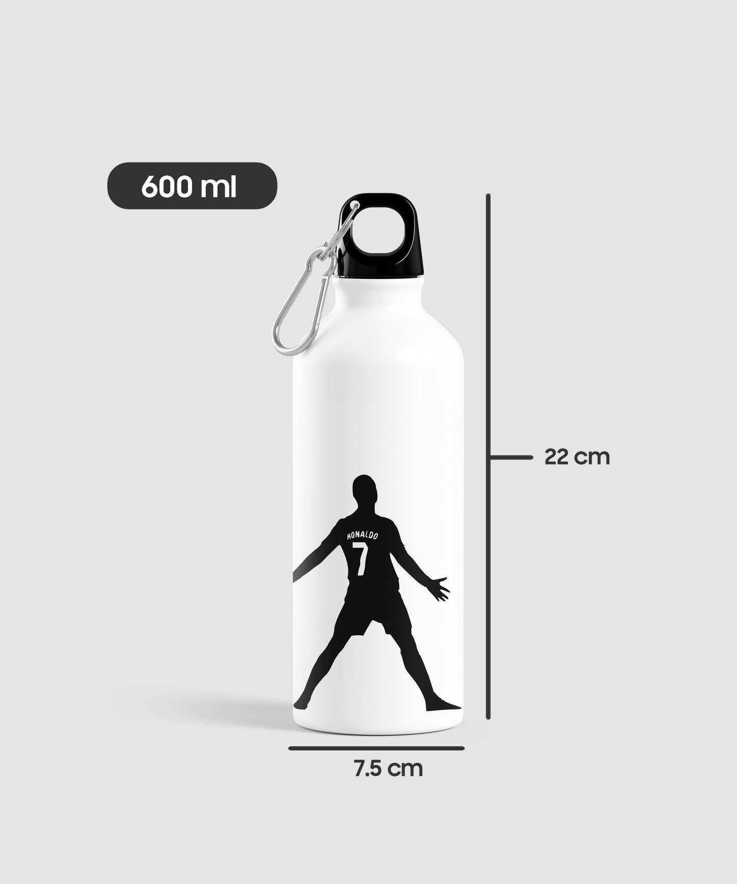 Cristiano Ronaldo Sipper Bottle