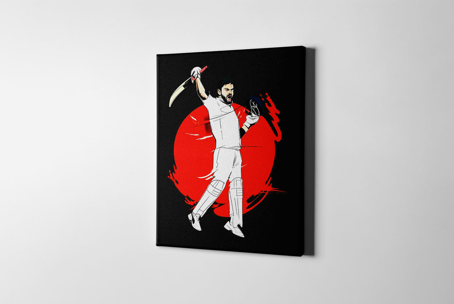 Virat Kohli Celebration Art
