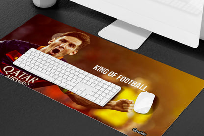 Lionel Messi The King Desk Mat | Mouse Pad