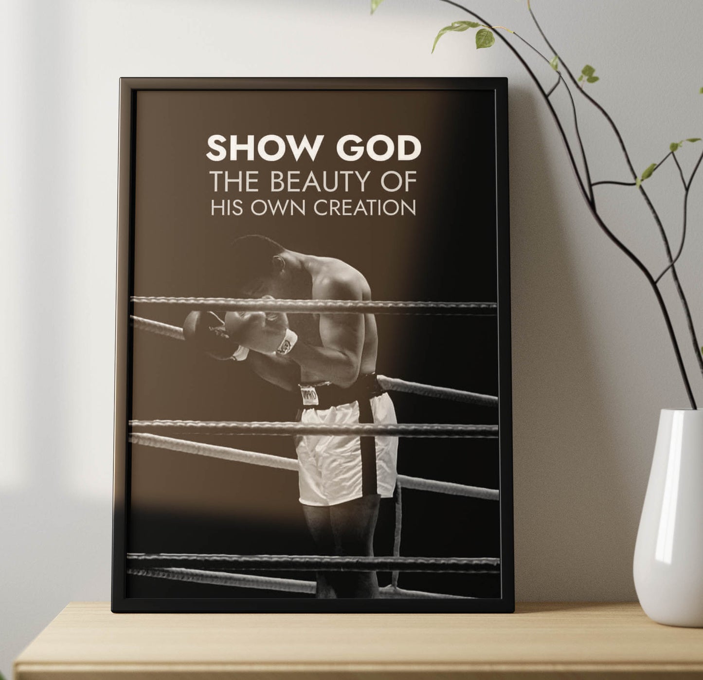 Show God Poster Frame