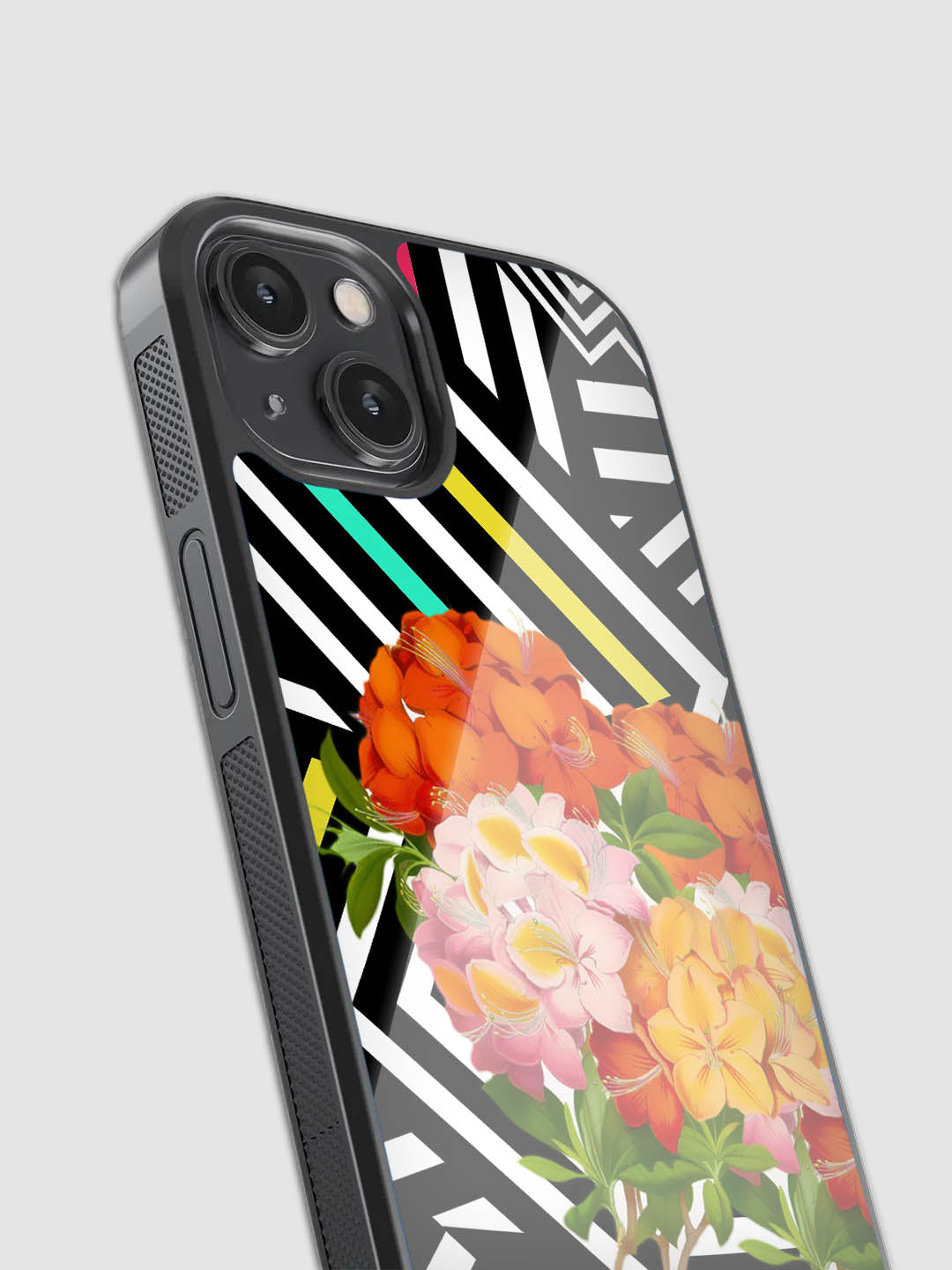 Rich Floral Glass Phone Case