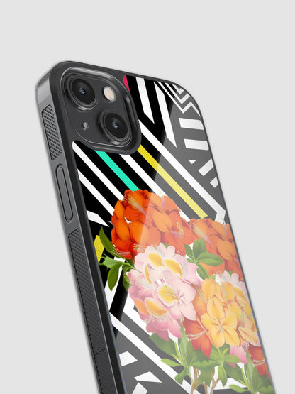Rich Floral Glass Phone Case