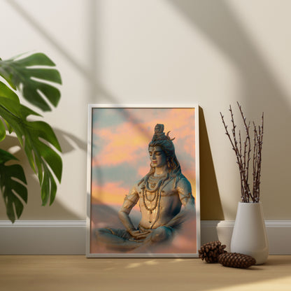 Lord Shiva In Meditation