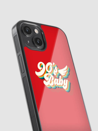 90's Baby Glass Phone Case