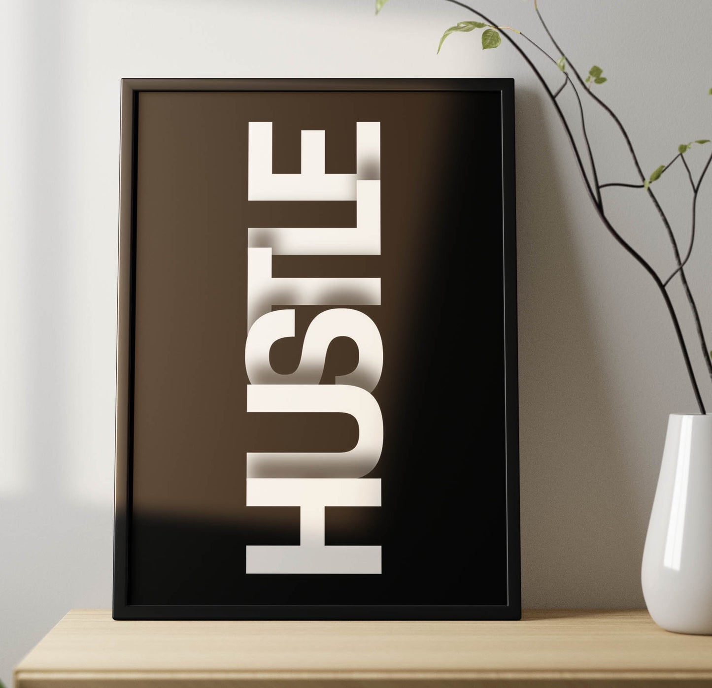 Hustle Poster Frame