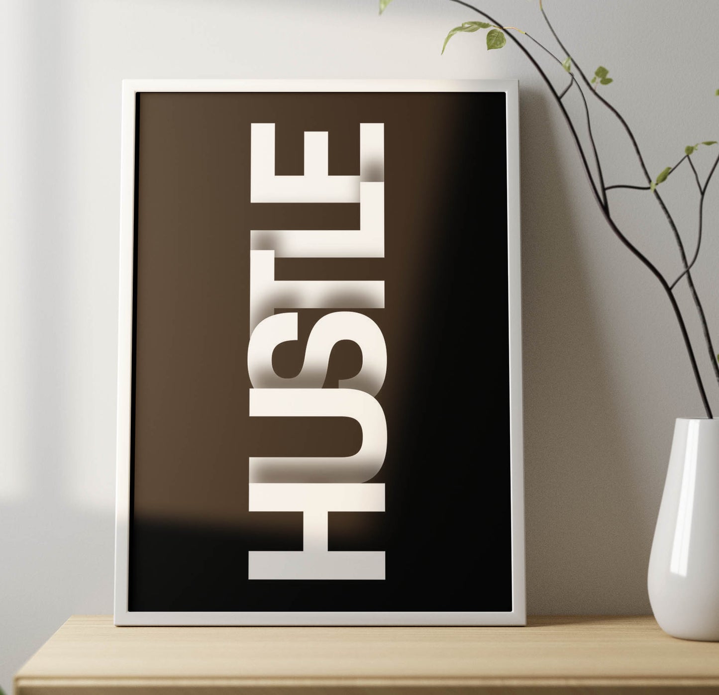 Hustle Poster Frame