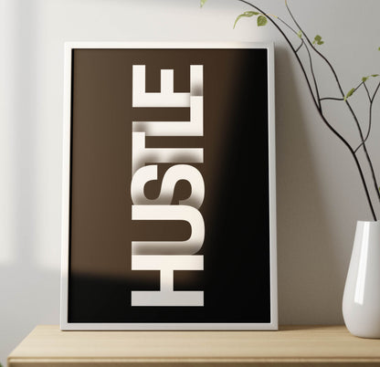 Hustle Poster Frame