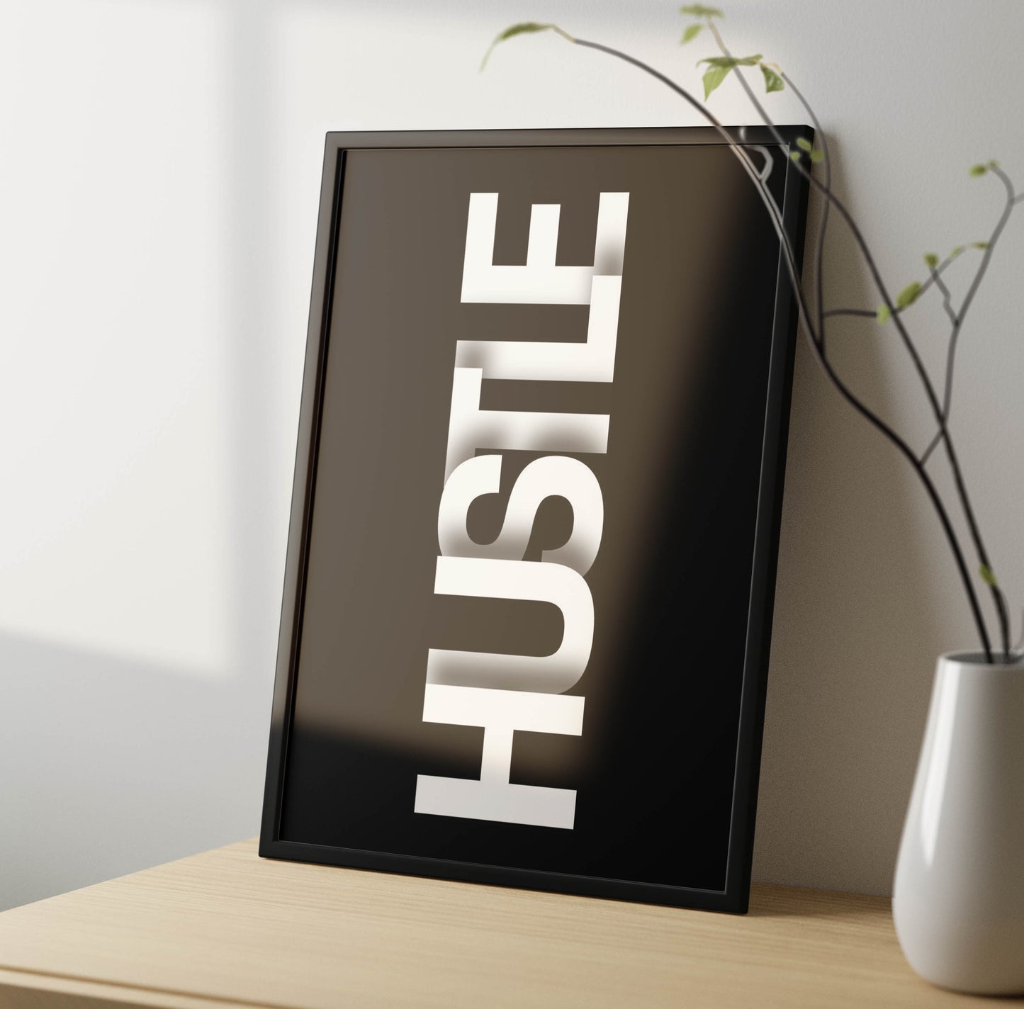 Hustle Poster Frame